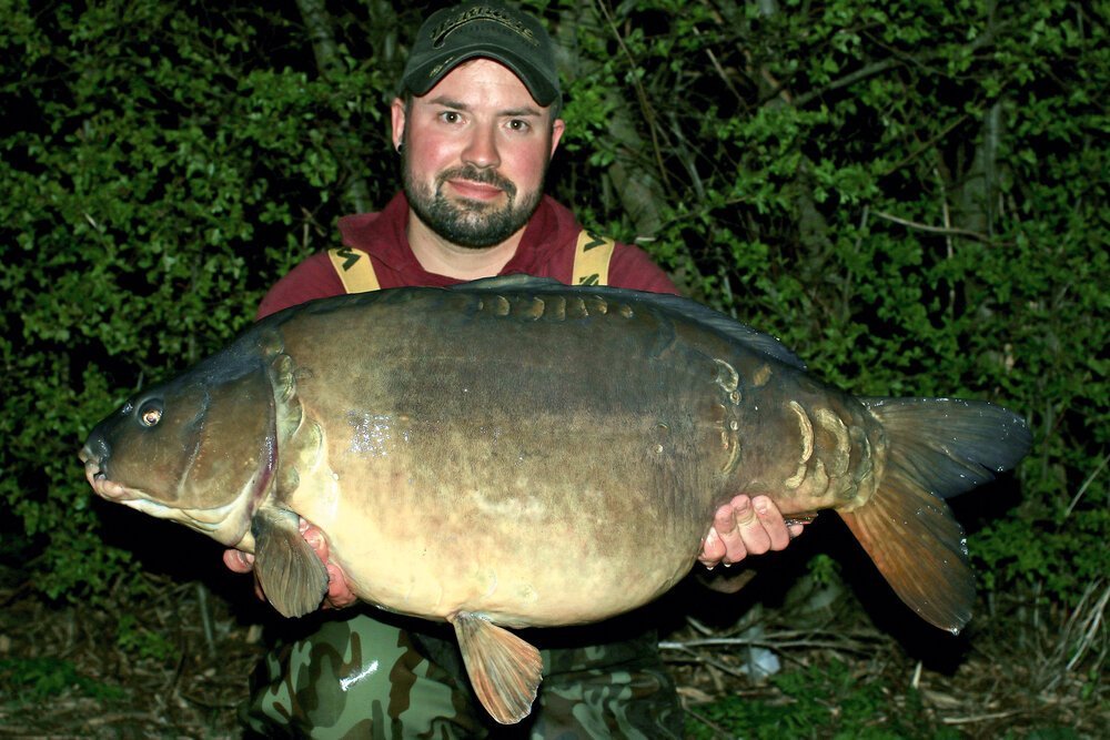 Mr Grey proved to be a new zig-caught PB for me, at 36lb