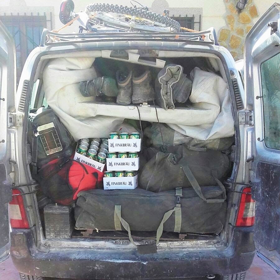 Fully loaded and ready to roll.