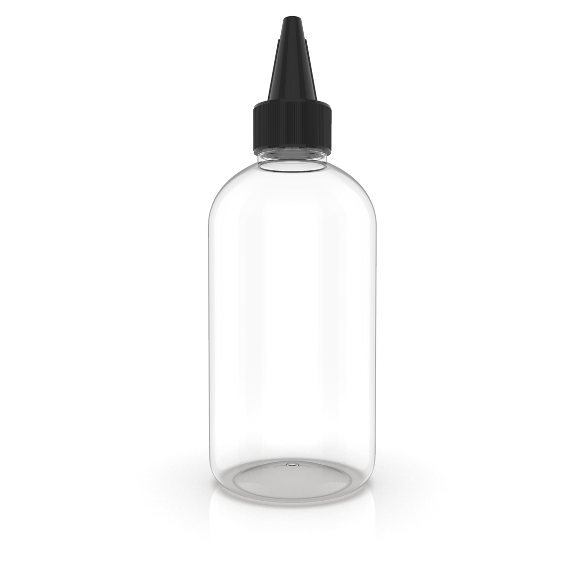 250ml Boston Bottle with Nozzle for fishing