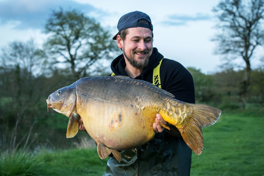 They obviously loved the bait and tactics. This is the same fish Stuart had a short time before