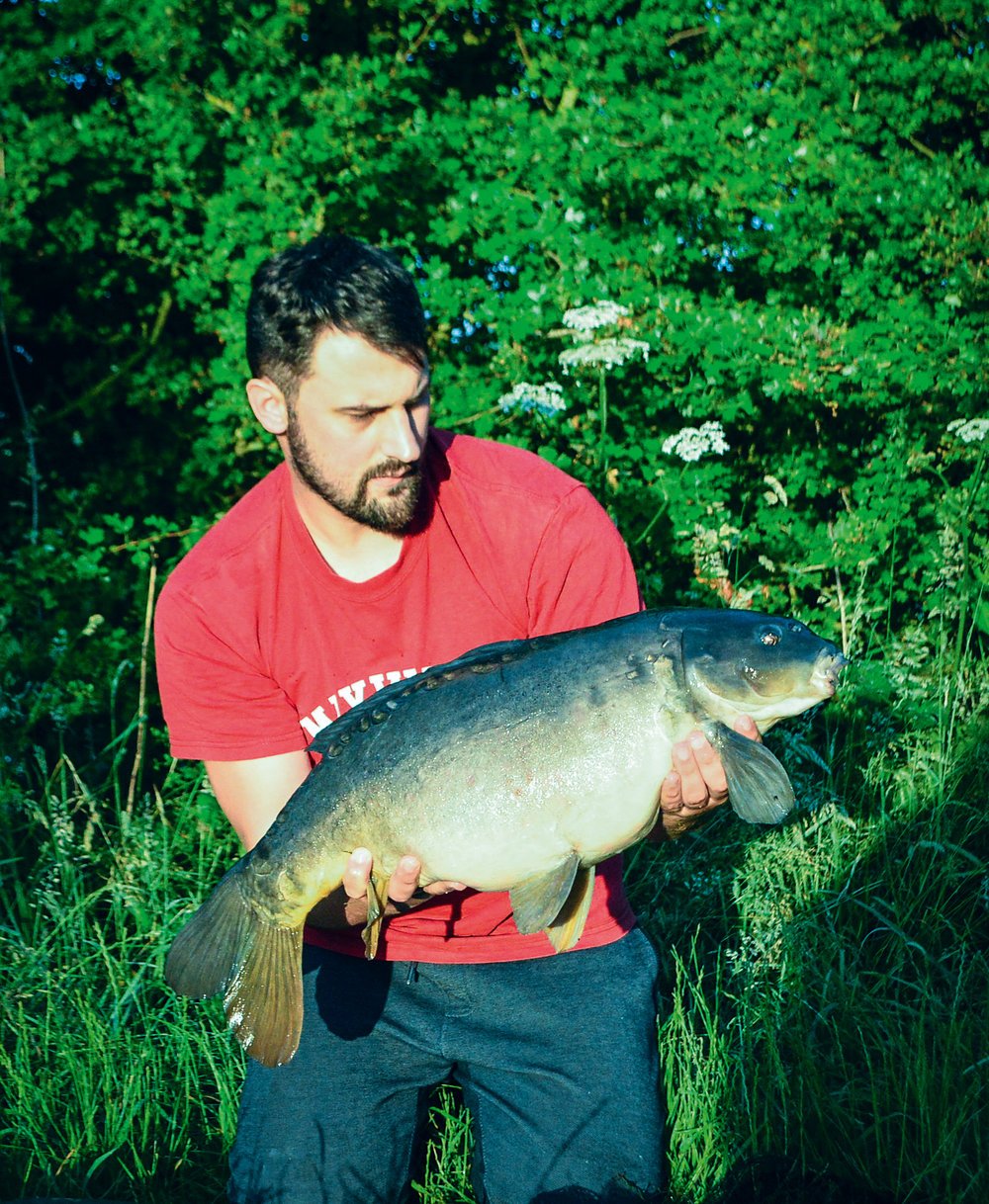 Almost a leather! A very sparsely-scaled upper double mirror