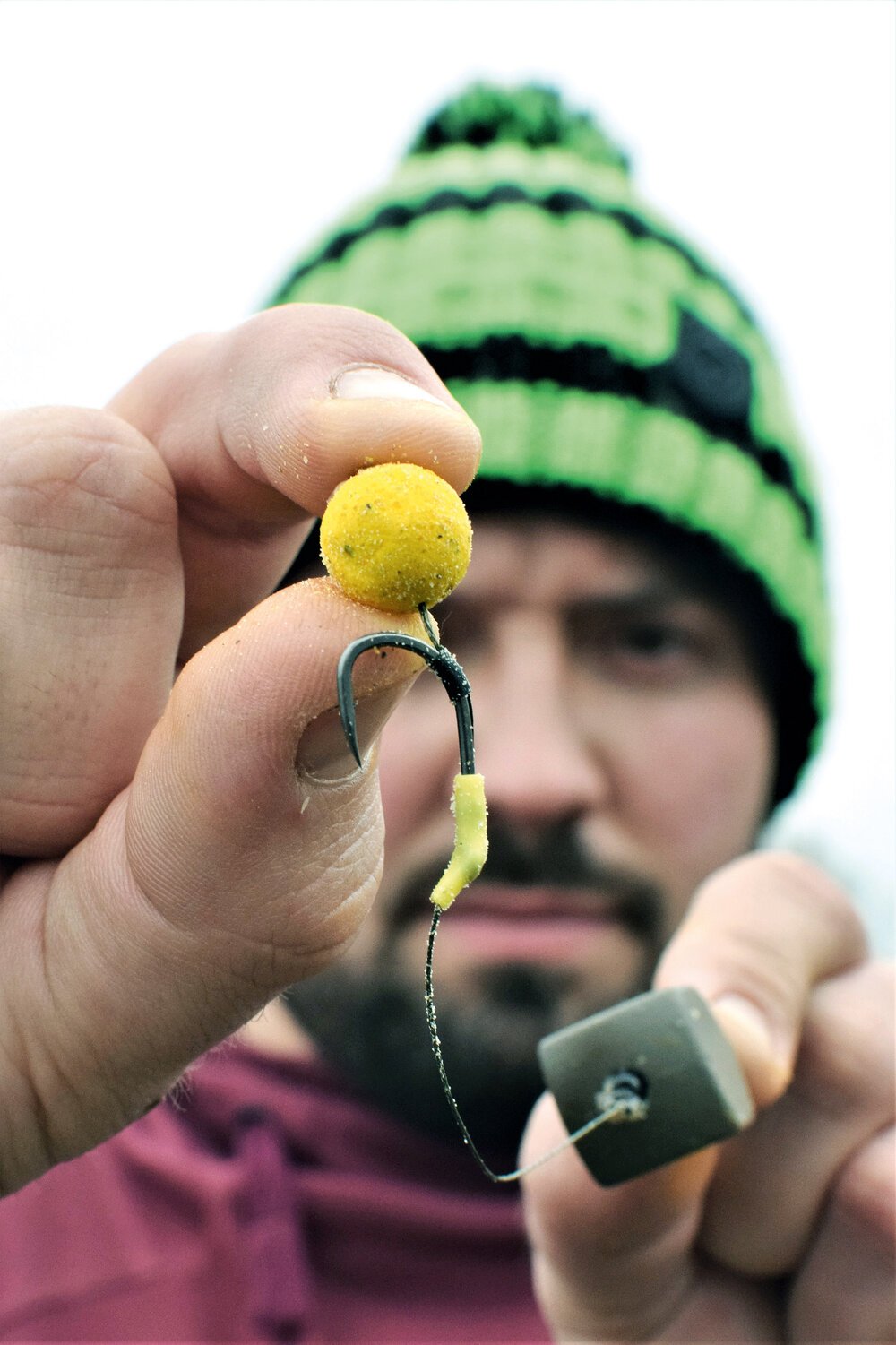 I like to use a short, supple rig for my bag fishing