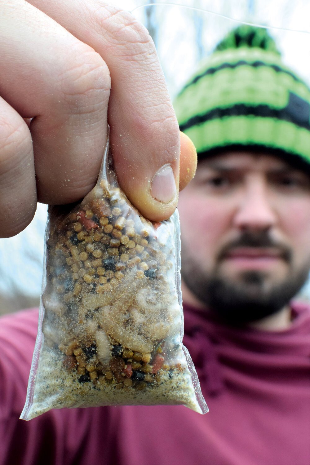 A pinch of maggots never hurt anyone – although it does mean I need to cast more regularly