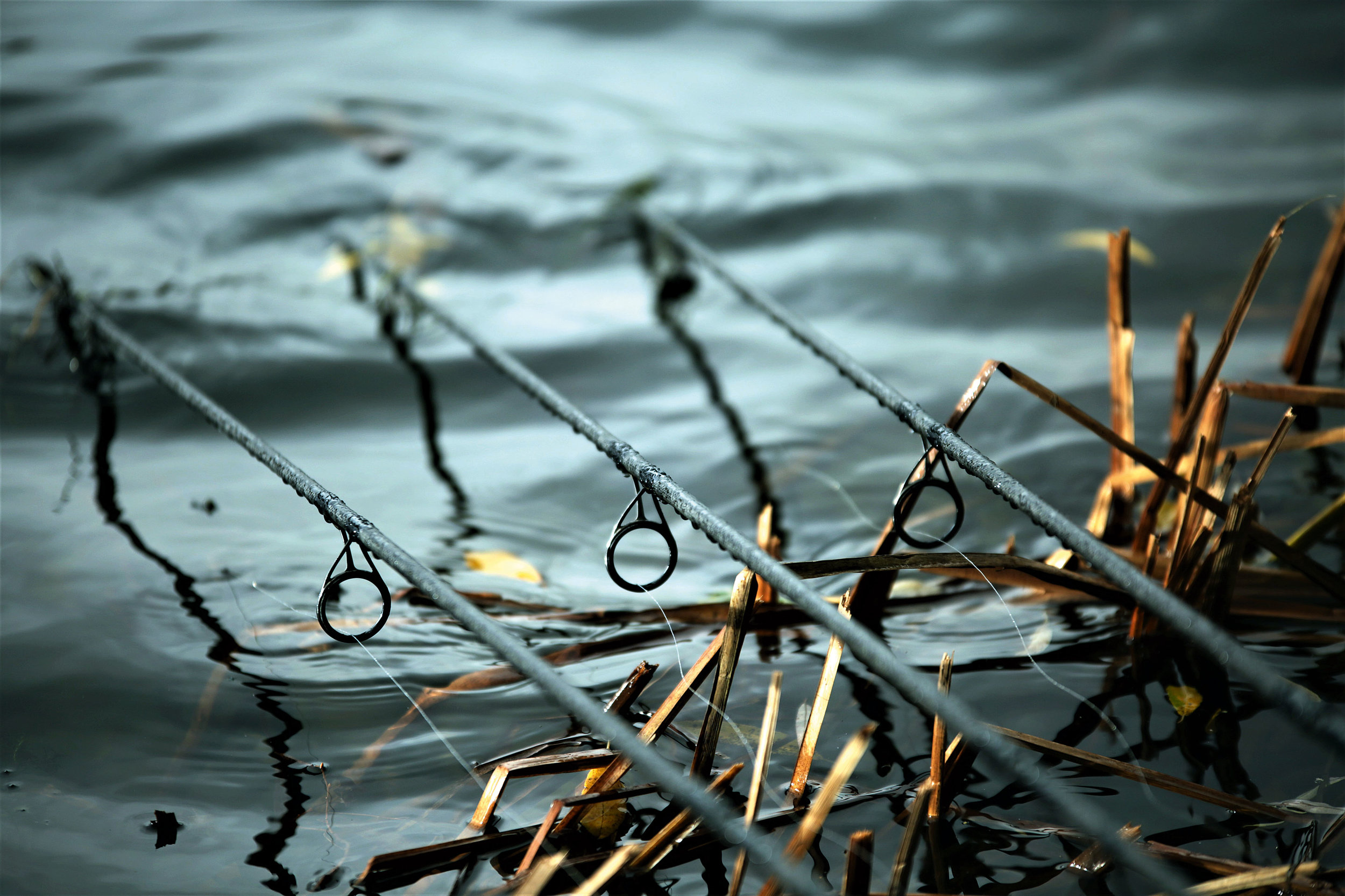 Slack lines were something Simon always used when targeting these pressured carp