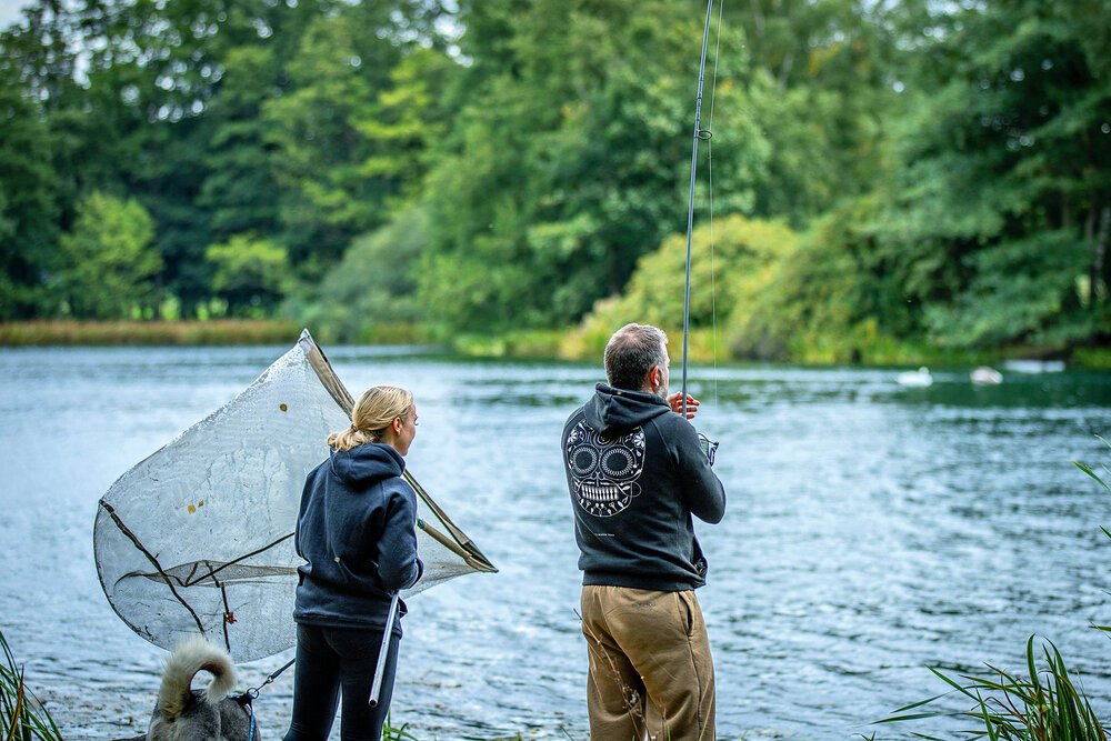 Trips like these are as much about spending time with friends, as catching