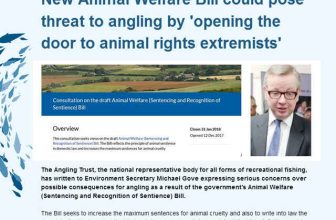 New Bill could pose threat to angling